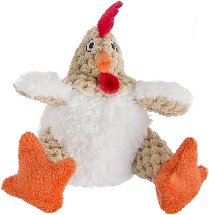 the advantages of the GoDog Checkered Fat White Rooster Small toy can be a game-changer for your dog's playtime and overall wellbeing.
