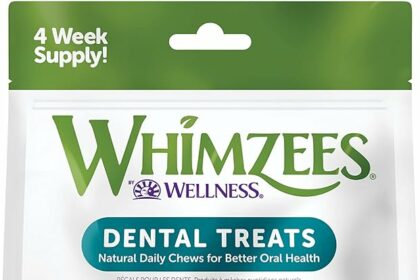 A treat that's both tasty and beneficial for your dog's dental health.