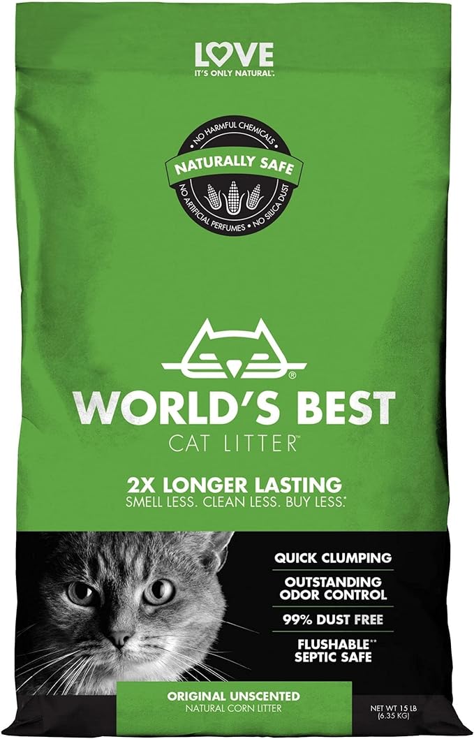 When looking for a cat litter that ticks all the boxes, World's Best Cat Litter stands out with its promise of high performance.